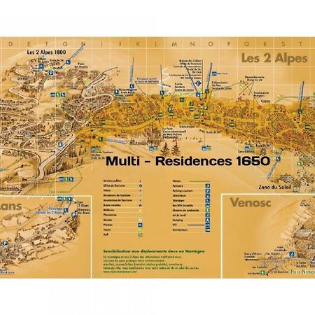 Multi-Residences 1650 Les Deux Alpes Bagian luar foto